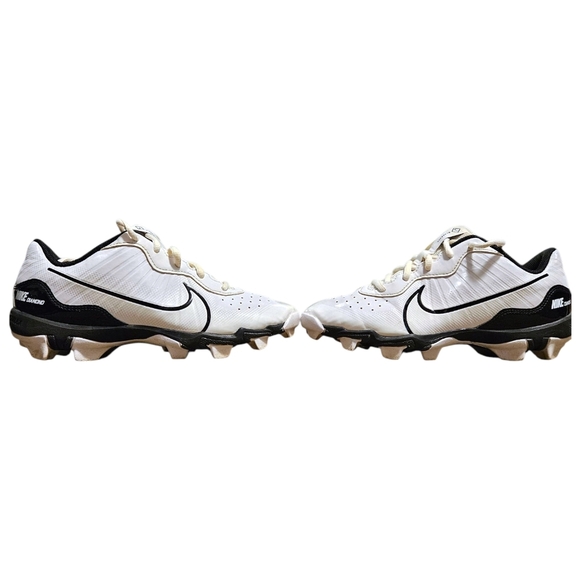 Nike Alpha Huarache 4 Keystone Rubber Baseball Cleats DJ6525-101 Fastflex Sz 5.5 - Picture 4 of 14